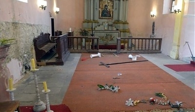 Skandaliczna profanacja kościoła Matki Bożej Śnieżnej