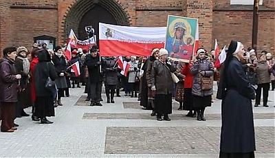 Pokutny marsz różańcowy w Poznaniu