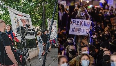 Protesty zwolenników aborcji. Na końcu zwycięży życie